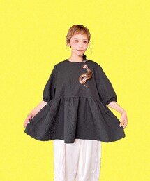 しまむら | ぽこぽこジャガード(シャツ/ブラウス)