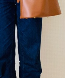 GU | ハイライズストレートジーンズ(デニムパンツ)