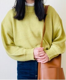 GU | ソフトリブタートルネックT(Tシャツ/カットソー)