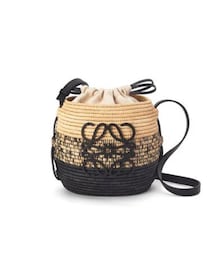 LOEWE | ビーハイブ バスケットバッグ (ラフィア＆カーフ)(かごバッグ)