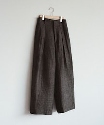 LIDNM | Wool Linen Baggy Slacks
¥ 19,800 - tax in(スラックス)