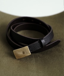 Llife | SLIDE BUCKLE LEATHER BELT
¥ 9,900(ベルト)