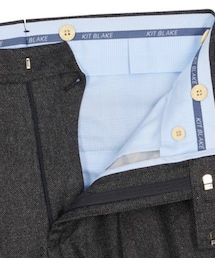 Kit Blake | Tropical Worsted Pleated Wool Trousers(パンツ)