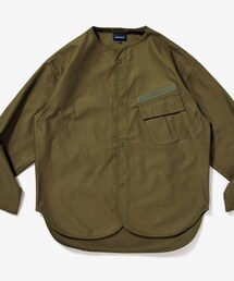 DESCENDANT | Remnants Satin Shirt(シャツ/ブラウス)