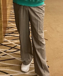 GU | タックセミワイドパンツ(スラックス)