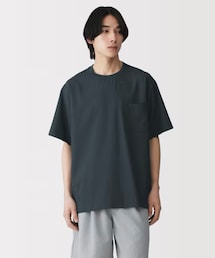 無印良品 | 風を通す半袖布帛Tシャツ(Tシャツ/カットソー)