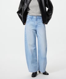 UNIQLO | バギーカーブジーンズ(デニムパンツ)
