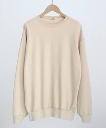 AURALEE | ELASTIC HIGH GAUGE SWEAT P/O IVORY size5(スウェット)