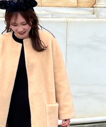 Mila Owen | ノーカラーコート