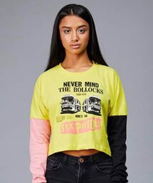 BOY LONDON | BOY LONDON x SEX PISTOLS SP Bollocks Crop Top(シャツ/ブラウス)