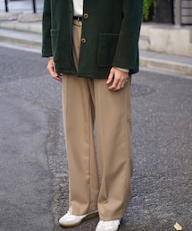 UNIQLO | ウールブレンドタックパンツ(パンツ)