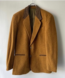 ITALIAN DERBY | Euro Suede collar tweed jacket(テーラードジャケット)