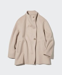 UNIQLO | ノーカラーコート