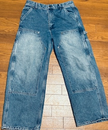 FREAK'S STORE | FREAK'S STORE Double Knee Denim Painter Pants(デニムパンツ)