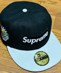 Supreme  | Supreme 2-Tone Box Logo New Era 7 3/8 〔22ss〕(キャップ)