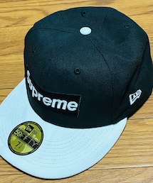 NEW ERA | Supreme 2-Tone Box Logo New Era 7 3/8 〔22ss〕(キャップ)
