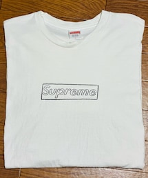 Supreme  | Supreme KAWS Chalk Logo Tee L 〔21ss〕(Tシャツ/カットソー)