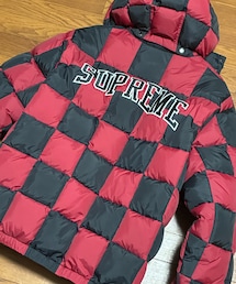 Supreme  | Supreme Checkerboard Puffy Jacket L 〔19aw〕(ダウンジャケット/コート)