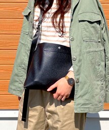 Samansa Mos2 blue | ミリタリージャケット