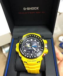 G-SHOCK | G-SHOCK GWN-1000H-9AJF ガルフマスター イエロー(デジタル腕時計)