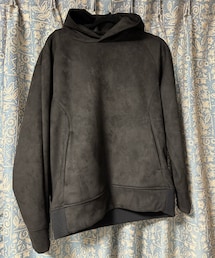 AOURE | AOURE(アウール高島屋店) フェイクスエードパーカー 戸賀敬城デザイン 展示会限定品 M 22000(パーカー)