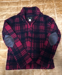 OLD JOE & CO. | OLD JOE 2J9001/ 09-A/W-HCKN ショールカラーウールチェックニット オールドジョー(カーディガン/ボレロ)