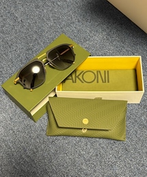 AKONI | AKONI アコニ　イカルス　マットブラック×ゴールド　132000円　DITAデザイナーのハイライン独立ブランド(サングラス)