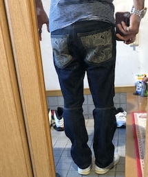 CHRISTOPHER NEMETH | ネメスデニム　バックポケット(綱デザイン)(デニムパンツ)