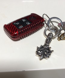 CHROME HEARTS | クロムハーツ　フィリグリープル　ネックレスを贅沢にキーアクセにしてみました。(キーケース/キーアクセサリー)