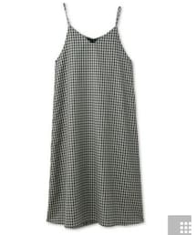 しまむら | TRWミニCKキャミOP103　M　中黒　¥1,969(ワンピース/ドレス)