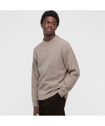 UNIQLO | スフレヤーンモックネックセーター(長袖)(ニット/セーター)