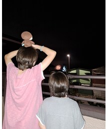 ベランダで花火🎆見ました | その他