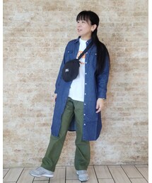 シャツワンピ、kidsの150です | シャツワンピース