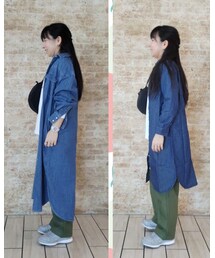 左がWomen's、右がkids | シャツワンピース