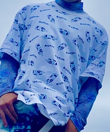 しまむら | ホームランバー柄のTシャツ(Tシャツ/カットソー)