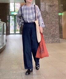 前 なで肩系 | 前 なで肩系。エコバッグダブル持ち。必須。(その他)