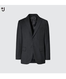 UNIQLO | ウールジャケット セットアップ可能 / M / DARK GRAY(スーツジャケット)
