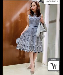 essence of ANAYI | ANTONINO VALENTI キカフェザーワンピース(ワンピース/ドレス)