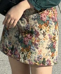 SPINNS | ゴブラン柄スカート(スカート)