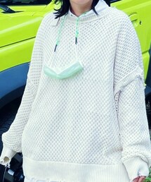 antiqua | マルチWAYニットカーデ ニット レディース カーディガン(ニット/セーター)