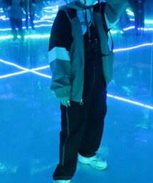 GU | オーバーオール(ステッチ)(サロペット/オーバーオール)