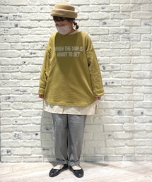 カットソー着回し | Tシャツ/カットソー