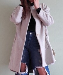 FAD THREE | ノーカラーコート