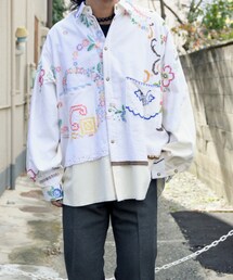 masterkey | 【masterkey】NEEDLE WORKS SHIRTS(シャツ/ブラウス)