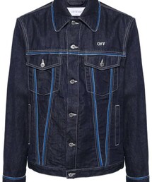 off-white | off-white ジップデニムジャケット(デニムジャケット)