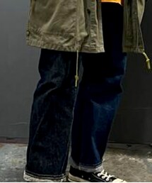 Handmade | Jeans are made from NIMES denim factory in Hong Kong(デニムパンツ)