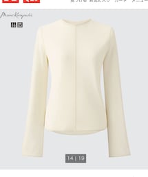 UNIQLO | シアークルーネックTシャツ Sサイズ(Tシャツ/カットソー)