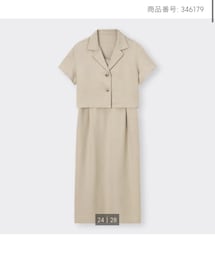 GU | マルチウェイワンピース　XSサイズ(セットアップ)