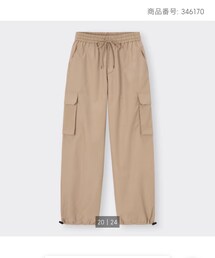 GU | カーゴプルオンパンツ　Sサイズ(カーゴパンツ)