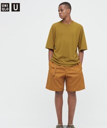 UNIQLO | オーバーサイズニットTシャツ: L(Tシャツ/カットソー)